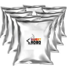 Freshly served ice cream from Sweet Robo robotic vending machine
