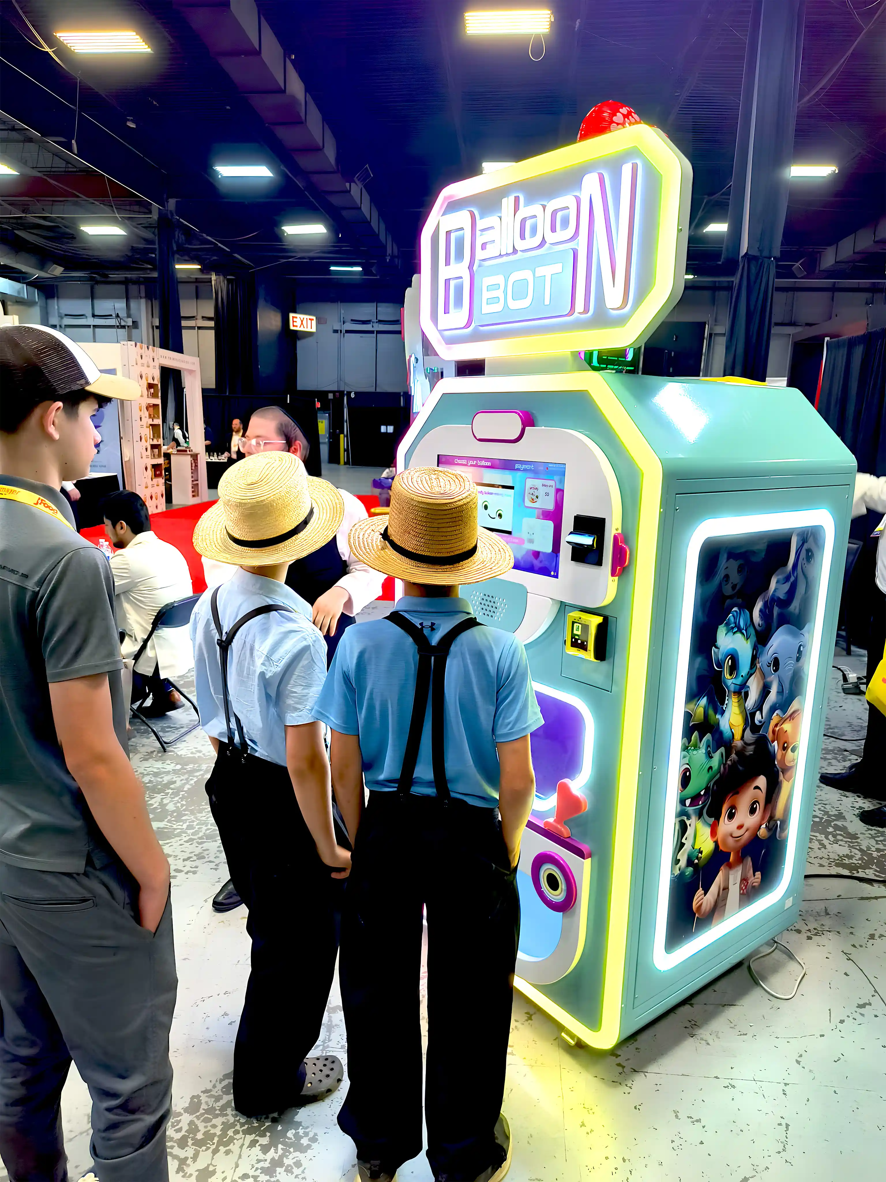 Sweet Robo Balloon BOT machine photo