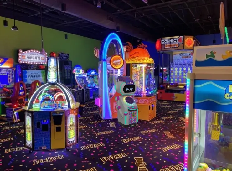 Sweet Robo machine at arcade location