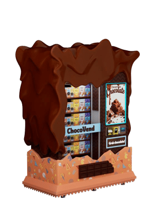 Sweet Robo Choco Vend chocolate vending machine